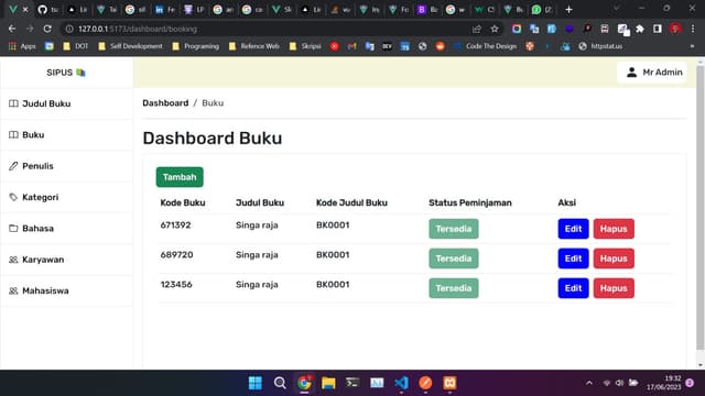 SIPUS (Sistem Informasi Perpustakaan